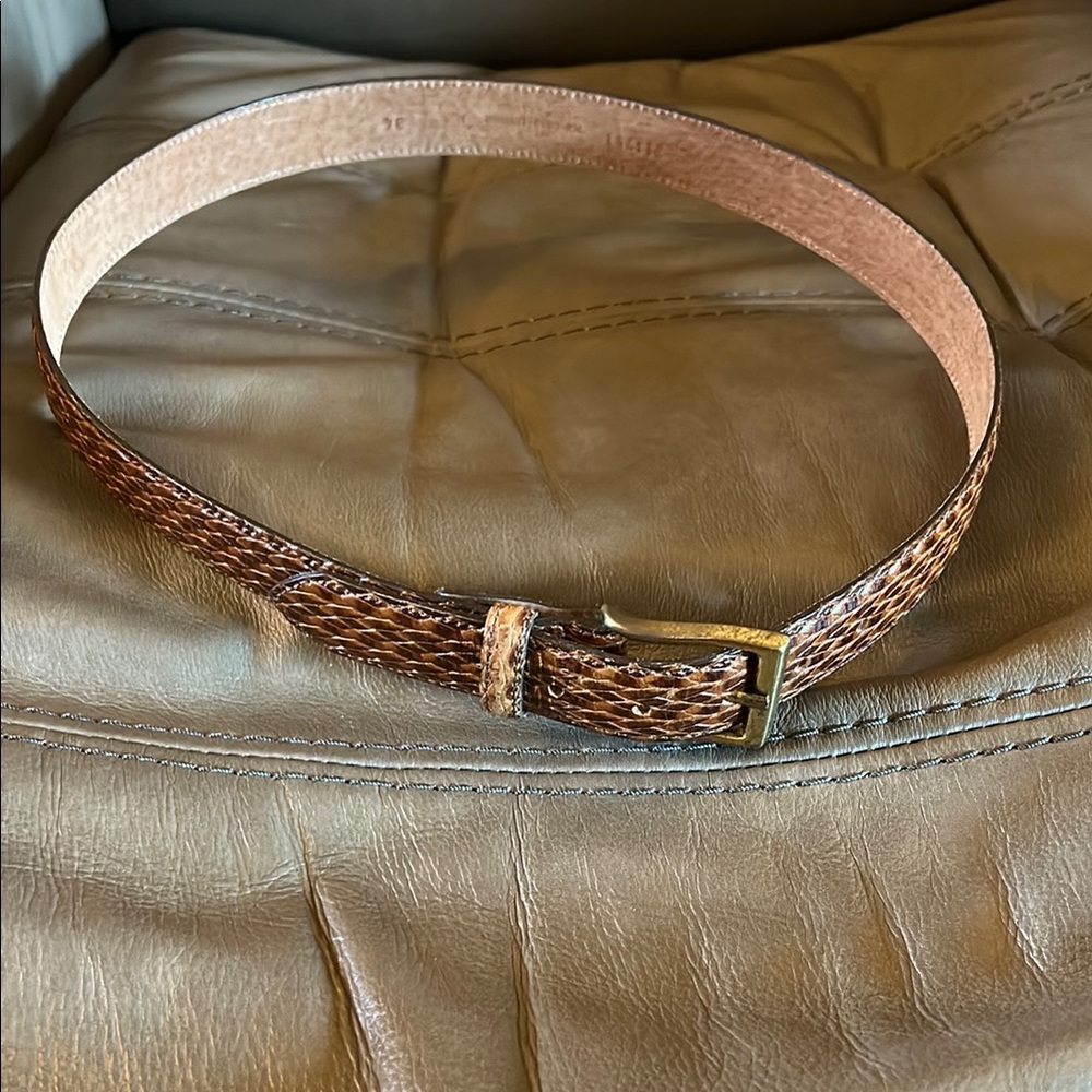Classy Brown Woven Belt